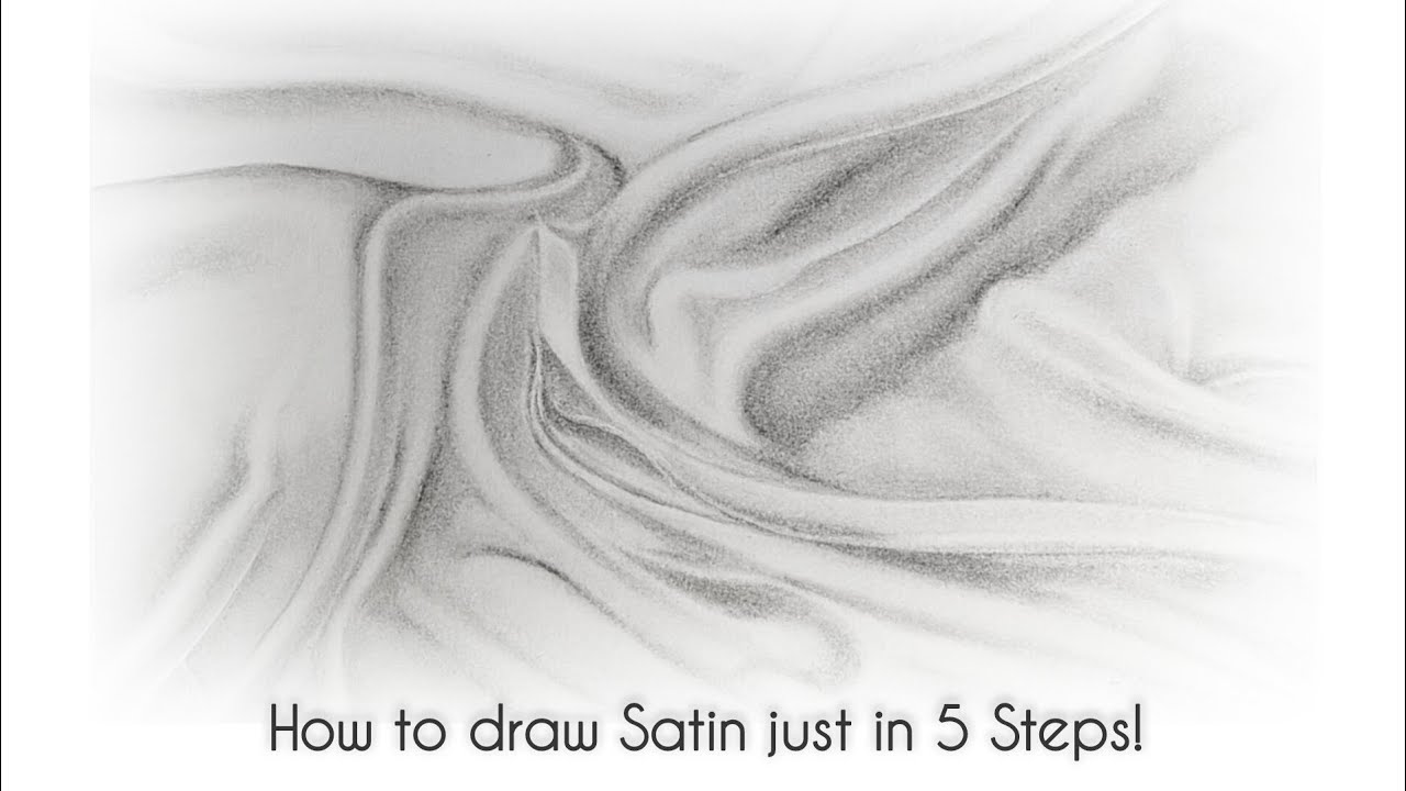 Satin textile drawing #come_paint_with_me  #drawing  #texture #zeichnen #art #fun #painting #artist