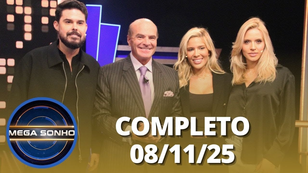 Mega Sonho: C&aacute;ssia Louren&ccedil;o, Karoline Lima e Kart Love (08/11/25) | Completo