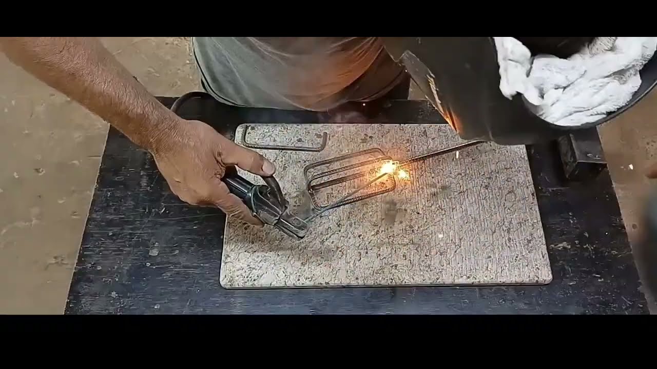 Como fazer batedor de argamassa com ferro de construção