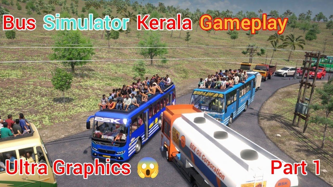 Bus Simulator Kerala || How To Play Bus Simulator Kerala & Pickup Passengers Stop by Stop. #Gameplay