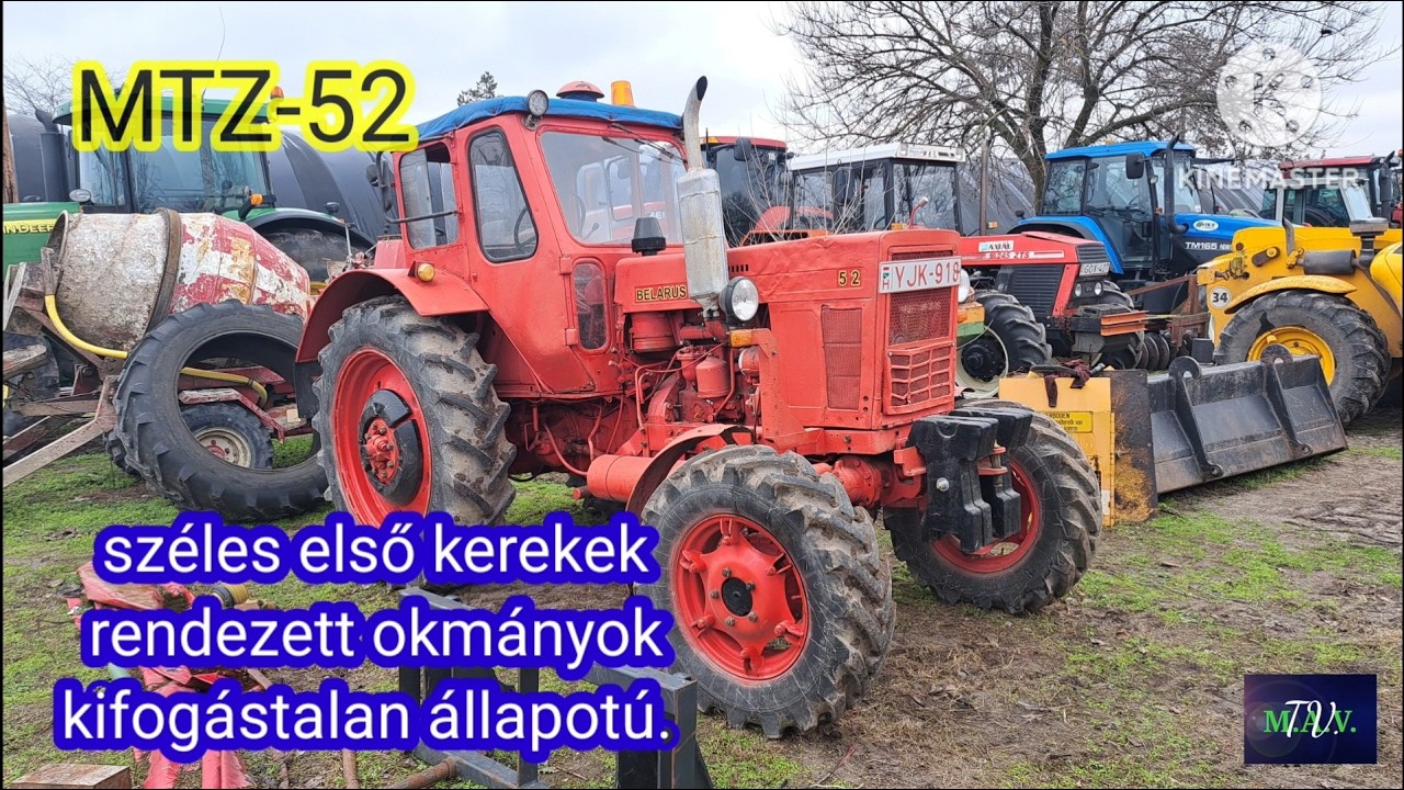 Vajon korábban mi lehetett?MTZ-52 /MTZ Agro Vlog./2026.