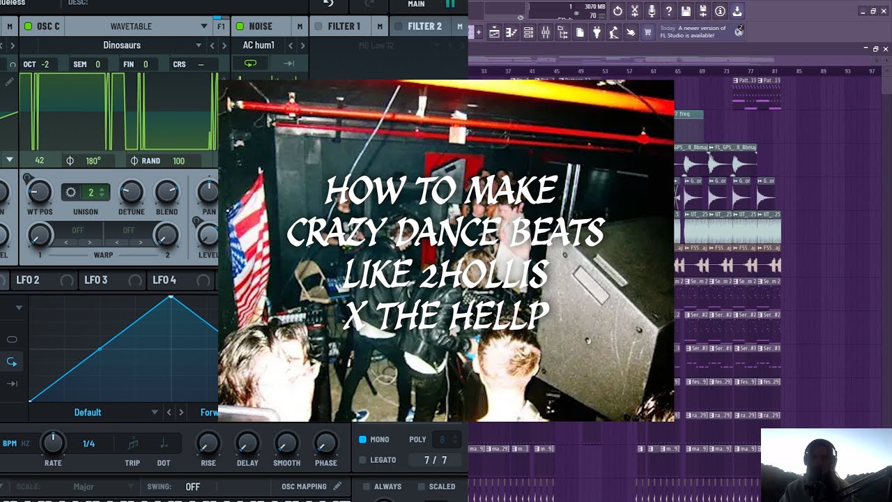 HOW TO MAKE CRAZY BASS BEATS LIKE 2HOLLIS X THE HELLP (FL STUDIO & SERUM)
