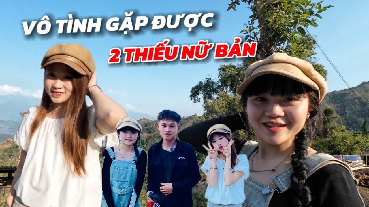 VÔ TÌNH GẶP ĐƯỢC HAI CÔ GÁI  NGƯỜI DAO XINH NHẤT BẢN ,KHI ĐI VÀO BẢN ĂN TẾT || KIỆT SUKY VLOGS