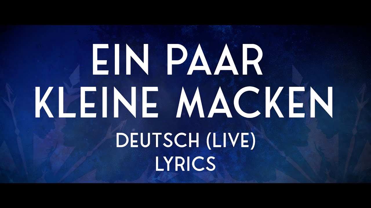 Ein paar kleine Macken | Musical Hamburg | Lyrics Video | Disney's Die Eiskönigin