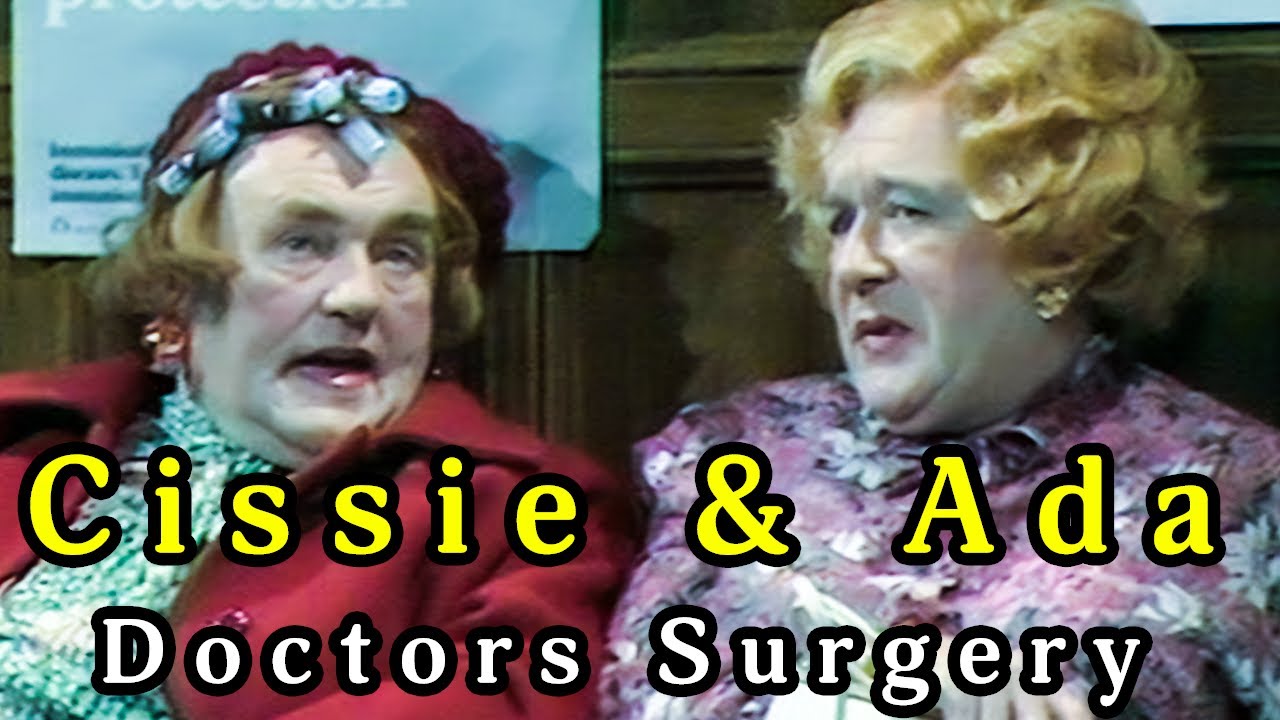 Comedy Les Dawson Cissie and Ada  At the Doctor's Surgery