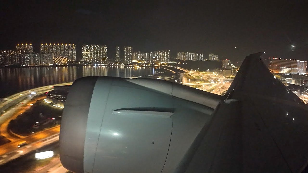 [2024] Hong Kong Takeoff | Air Canada 787-9