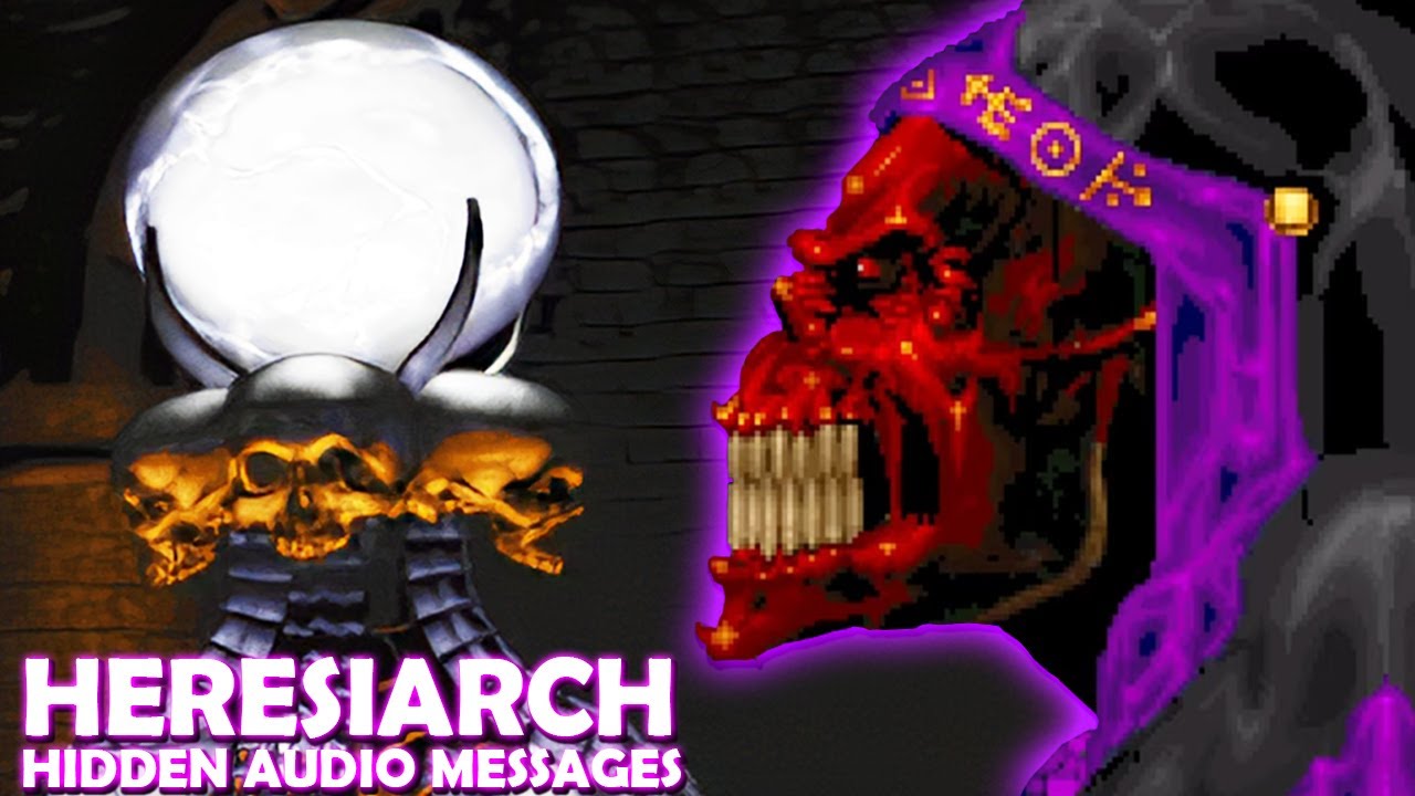 What does the Heresiarch say in Hexen? - Hidden Audio Files - Lore & All Bosses (Cleric) Hexen Lore