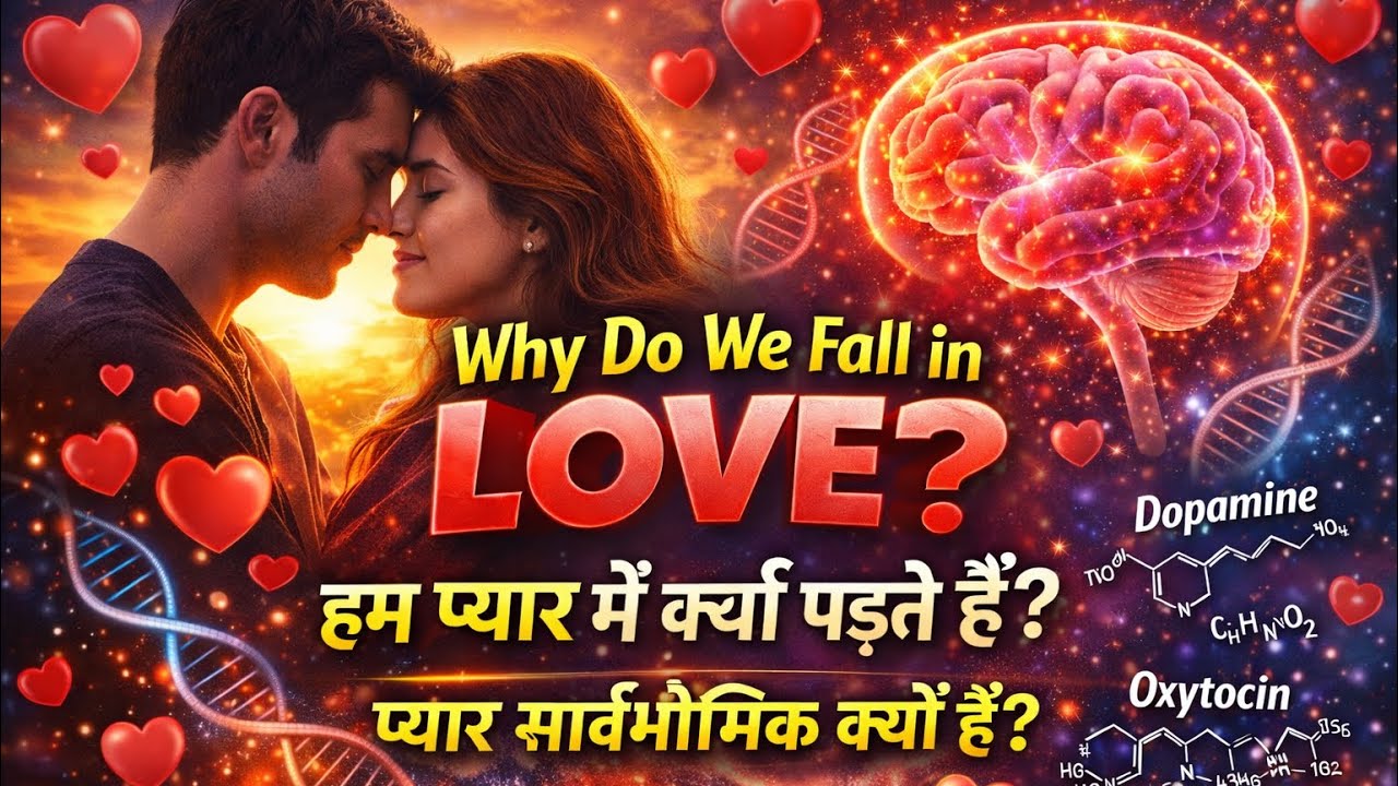 “हम प्यार में क्यों पड़ते हैं? | The Science & Psychology Behind Love ❤️ (Universal Truth Revealed!)