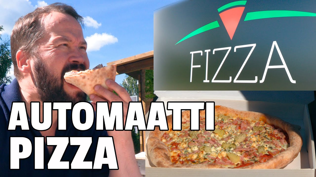TESTISSÄ PIZZA-AUTOMAATTI | KUULUUKO ANANAS PIZZAAN?