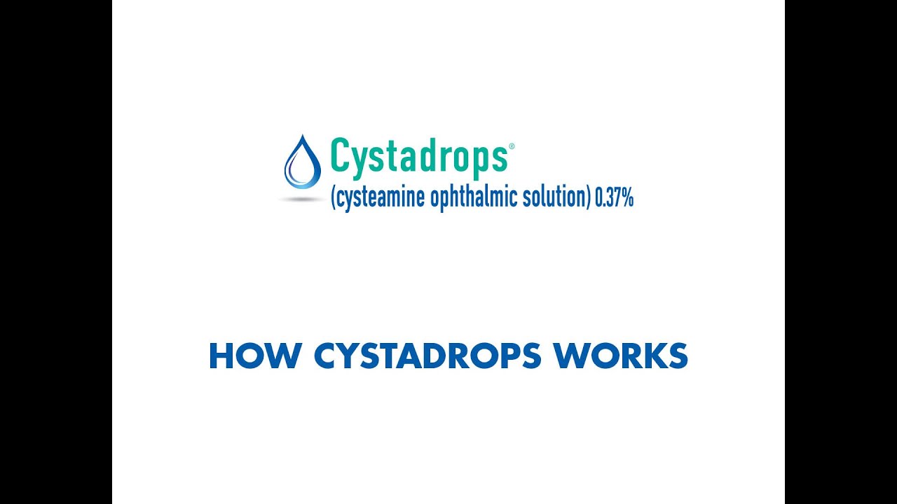 How CYSTADROPS&reg; (cysteamine ophthalmic solution) Works