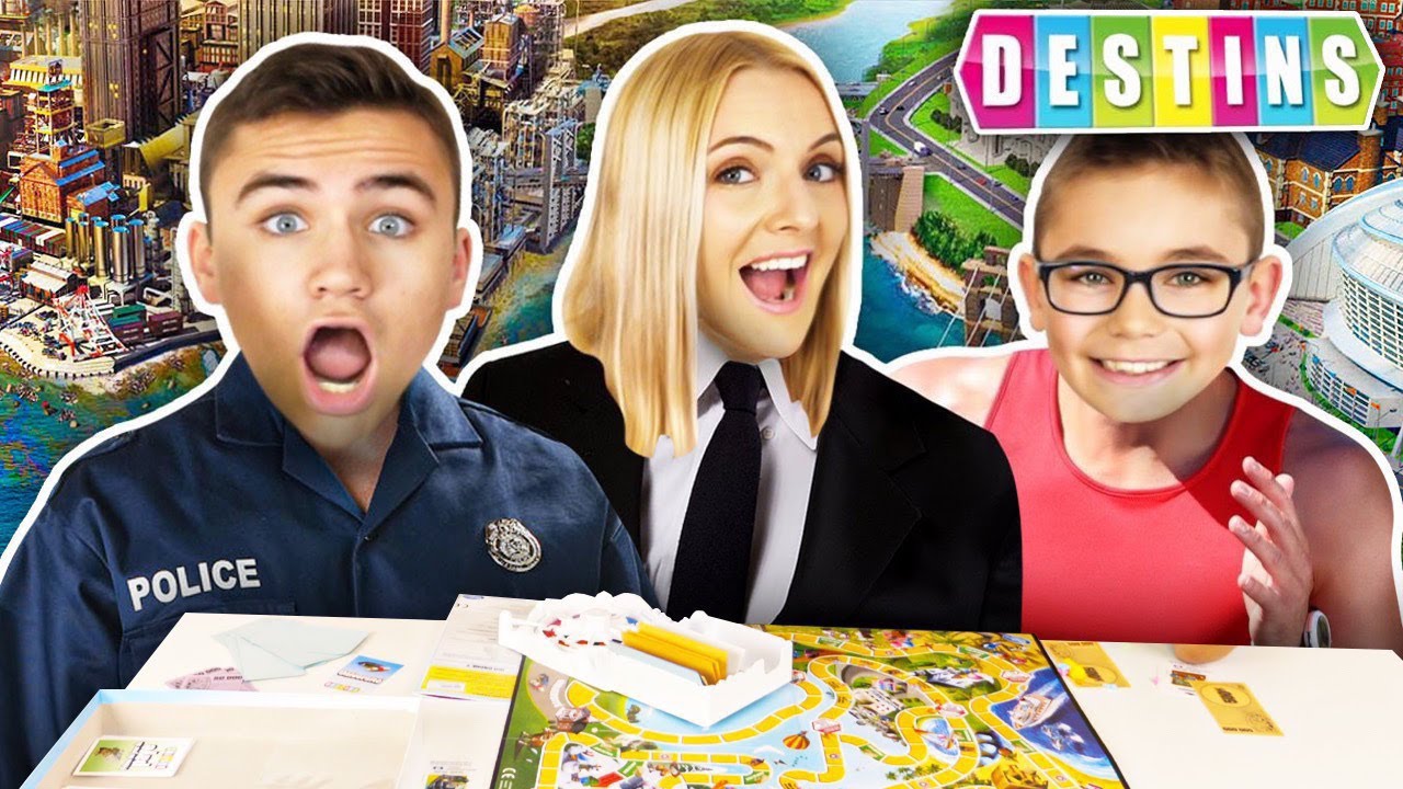 LE MEILLEUR JEU DE SOCIÉTÉ ? On joue à DESTINS, le jeu de la vie ! @itsneotheone @SophieFantasy