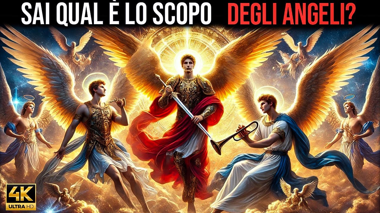 Perché DIO ha creato gli ANGELI? Lo SCOPO rivelato che ti sorprenderà!