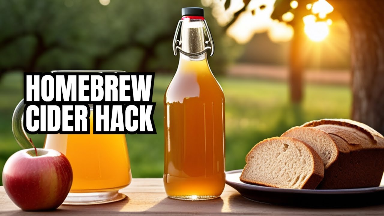 The Surprising Truth About Making Hard Cider with Bread Yeast