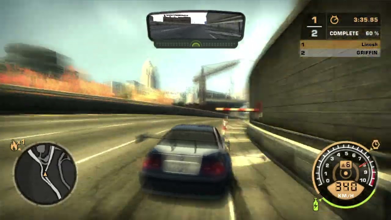 BMW M3 GTR - NFS Most Wanted World Loop Pushing my Limits