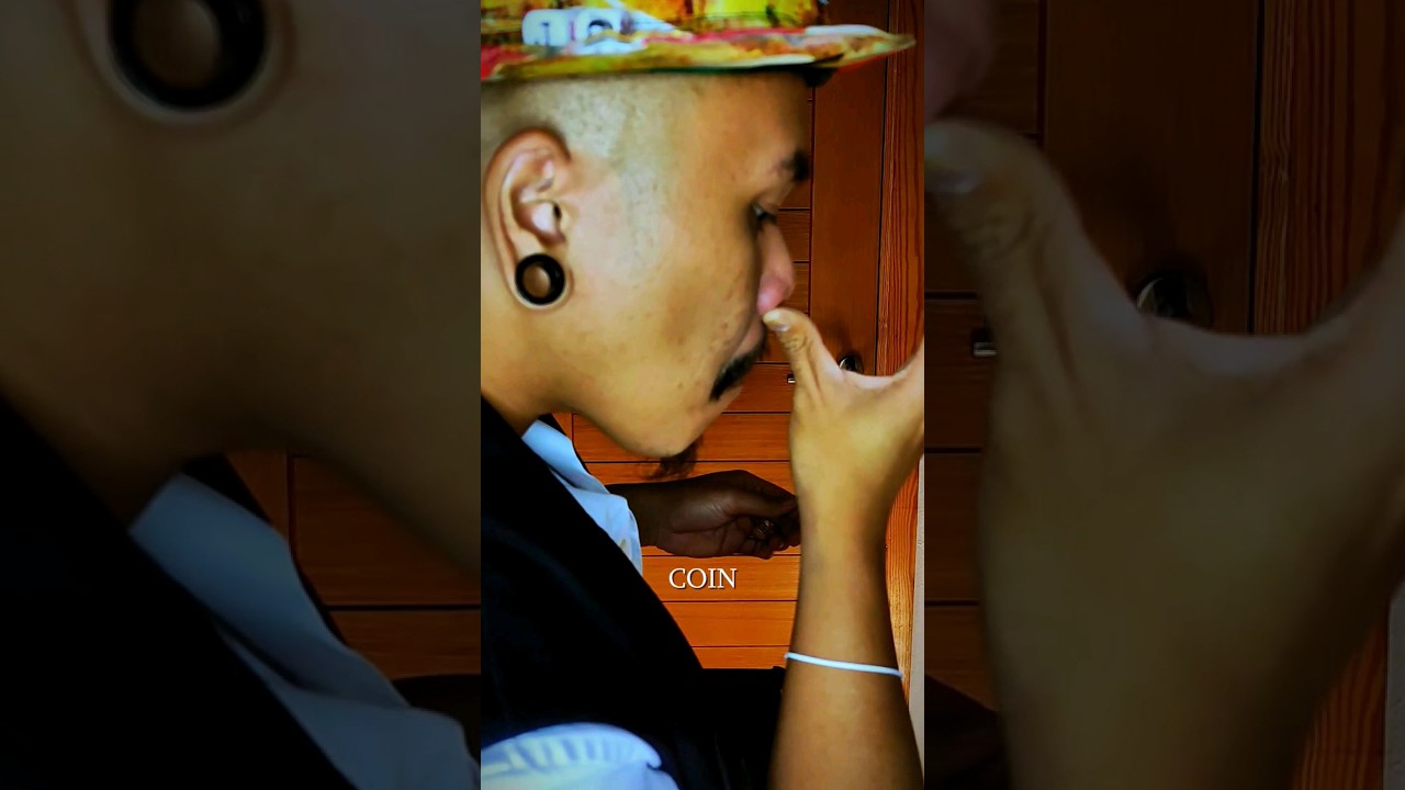Learn how to make coins vanish with YOUR NOSE 👃🏽⬅️🪙
