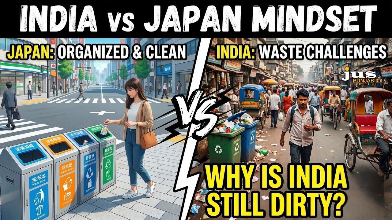 Japan vs India: Why Civic Sense Is Missing in India? | Civic Sense Explained