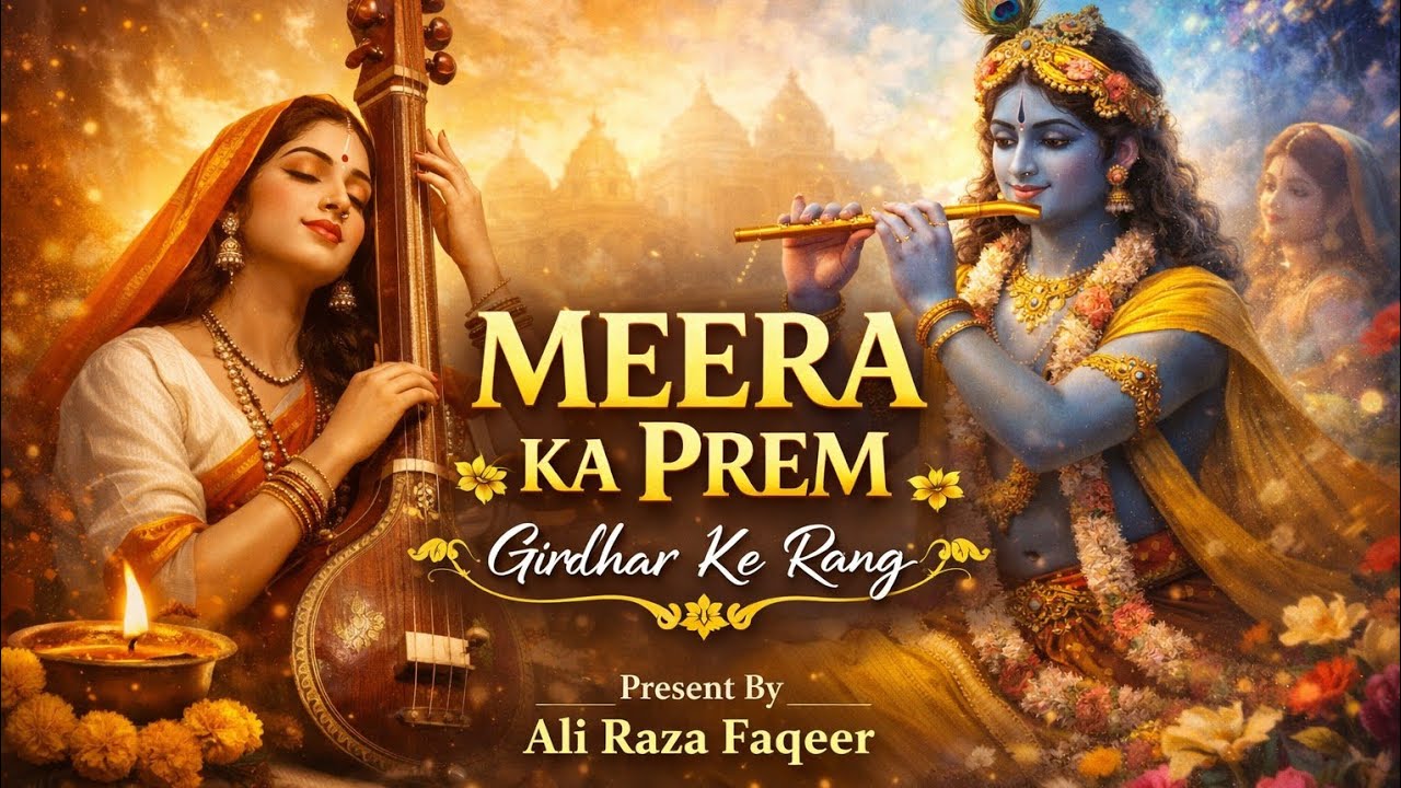 Meera Ka Prem Girdhar Ke Rang |Full New 2026 Peacfull Krishna Bhajan |By Ali Raza Faqeer |@Om786Tv-1