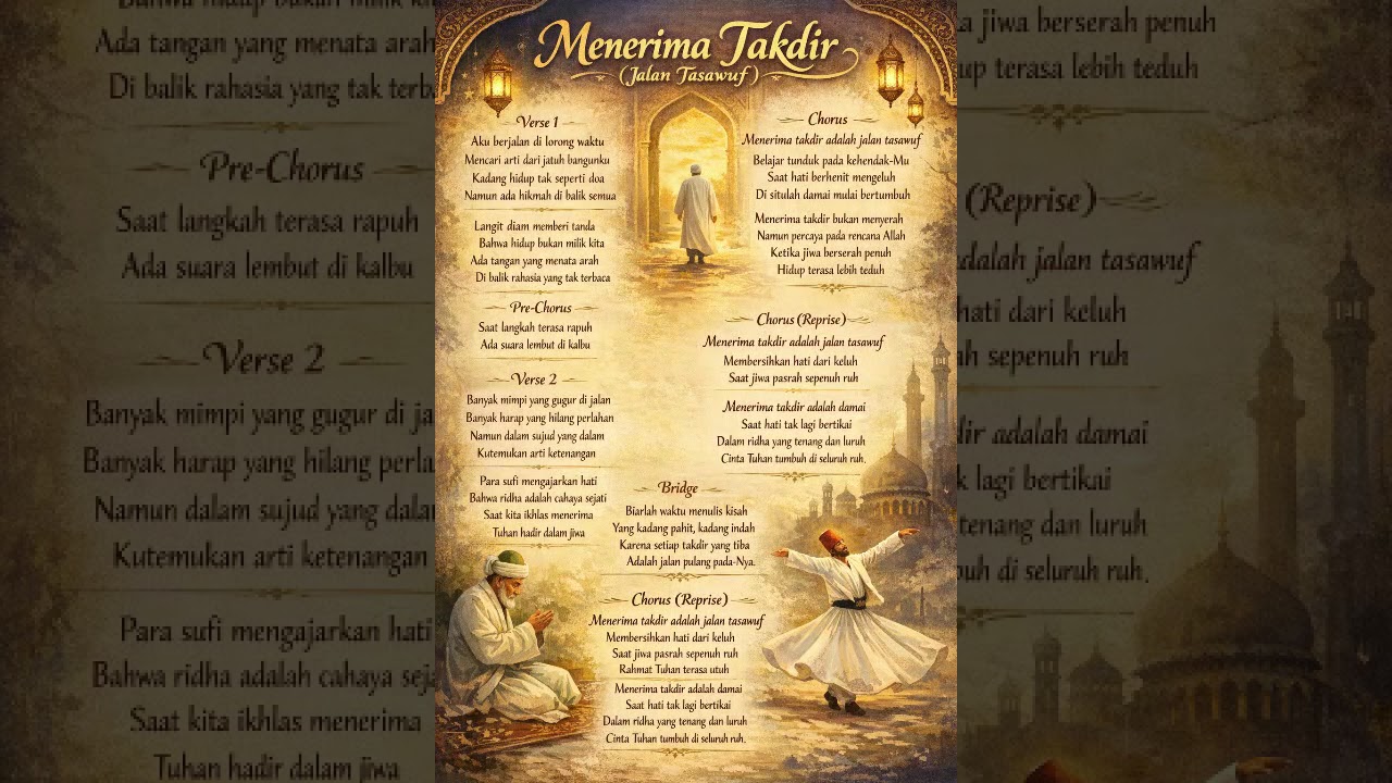 Jalan tasawuf Menerima Takdir