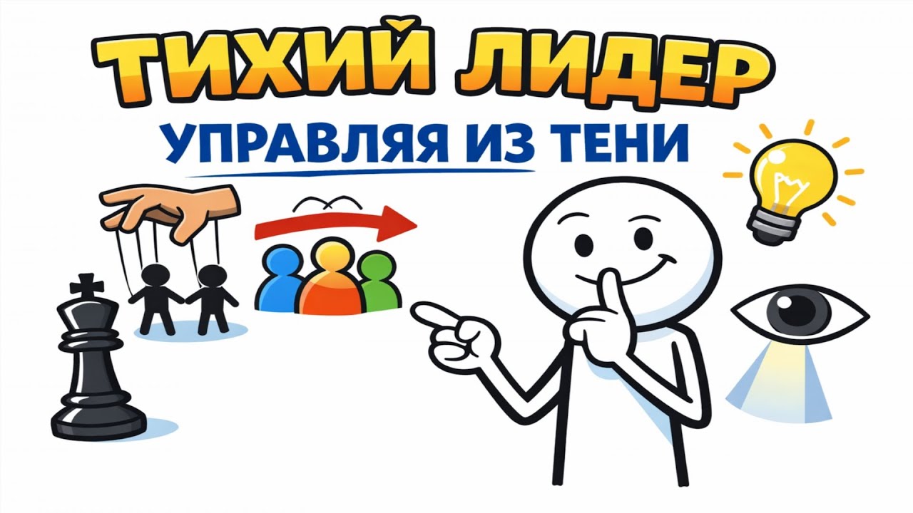 Тихий лидер: Психология аутсайдера, который управляет всеми