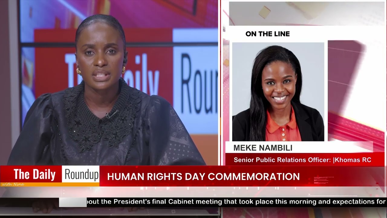THE DAILY ROUNDUP WITH NINA | Human Rights Day Commemoration - nbc