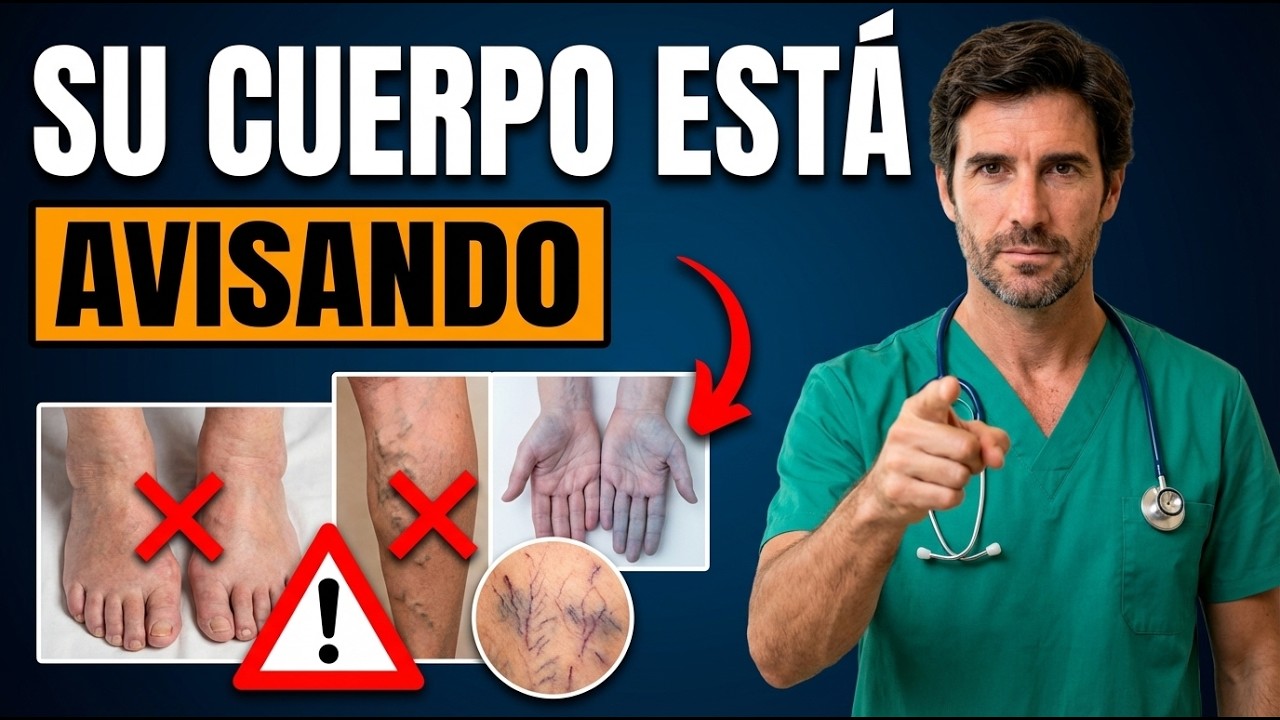 Adultos mayores: Si su CIRCULACIÓN tiene esta apariencia, puede ser una señal de CÁNCER