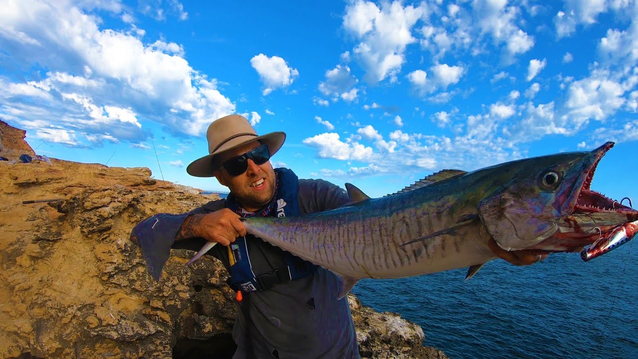 LANDBASED SPANISH MACKEREL | My first Spanish Mackerel  | Jimmy Prymal Ep 8