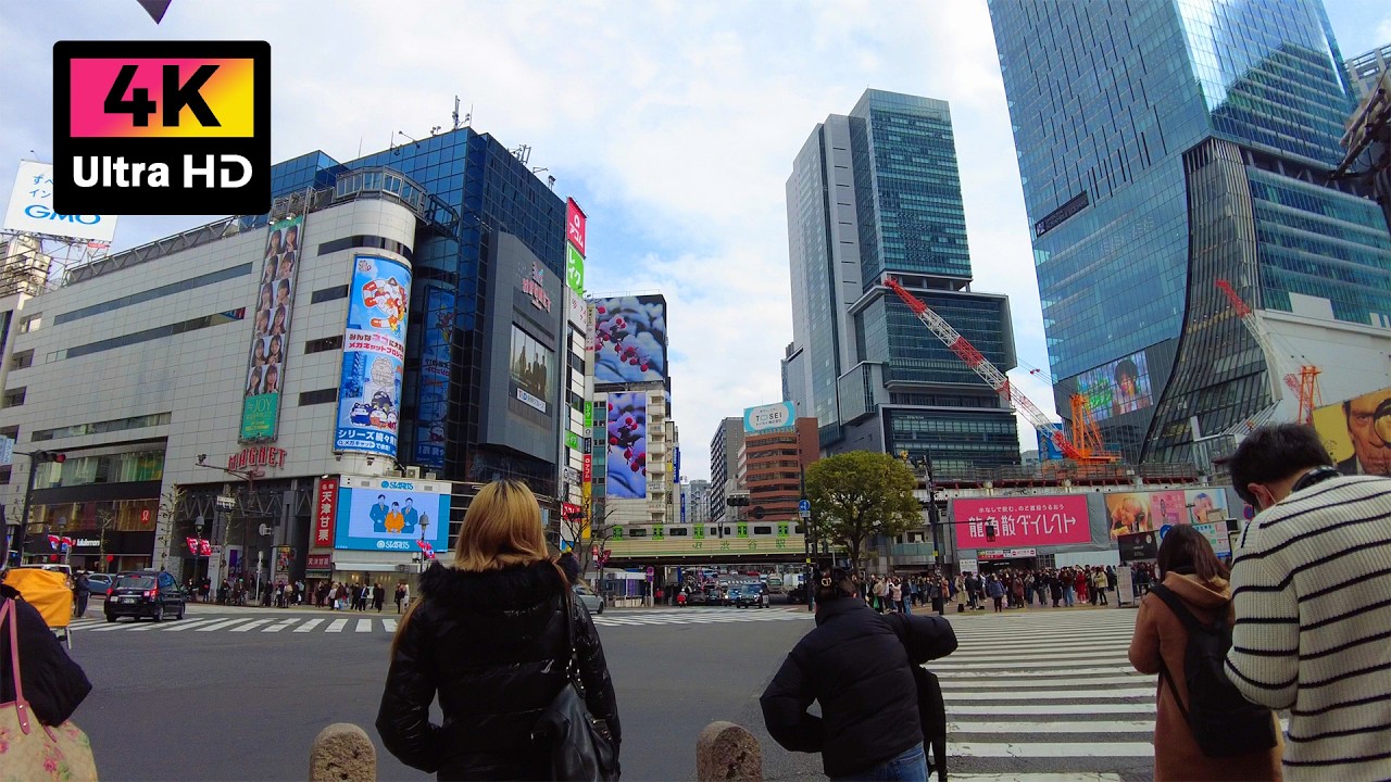 代官山駅から渋谷駅まで散歩 (2026年2月) | Walk from Daikanyama to Shibuya.