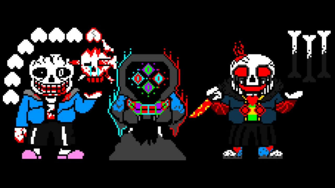 Advanced Murder Time Trio (alternative versions) sprites