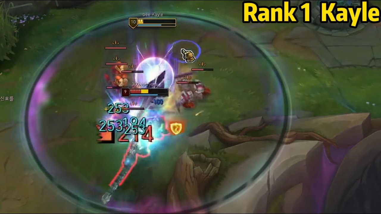 Rank 1 Kayle: He Carried Faker in KR High Elo!