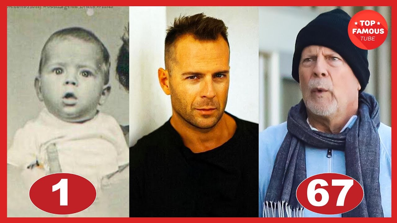 Bruce Willis Transformation ⭐ From 1 To 67 Years Old