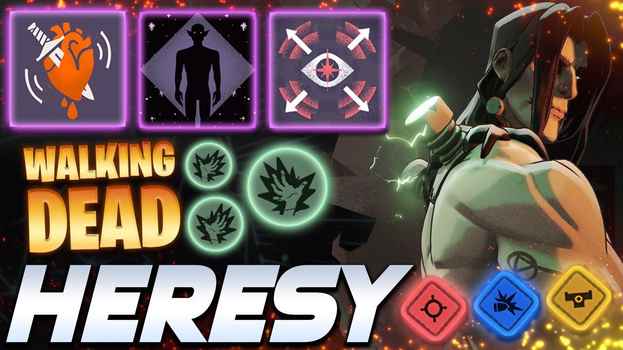 Heresy Victor WALKING DEAD 20 KILLS - Deadlock Pro Gameplay & Guides [Watch & Learn]