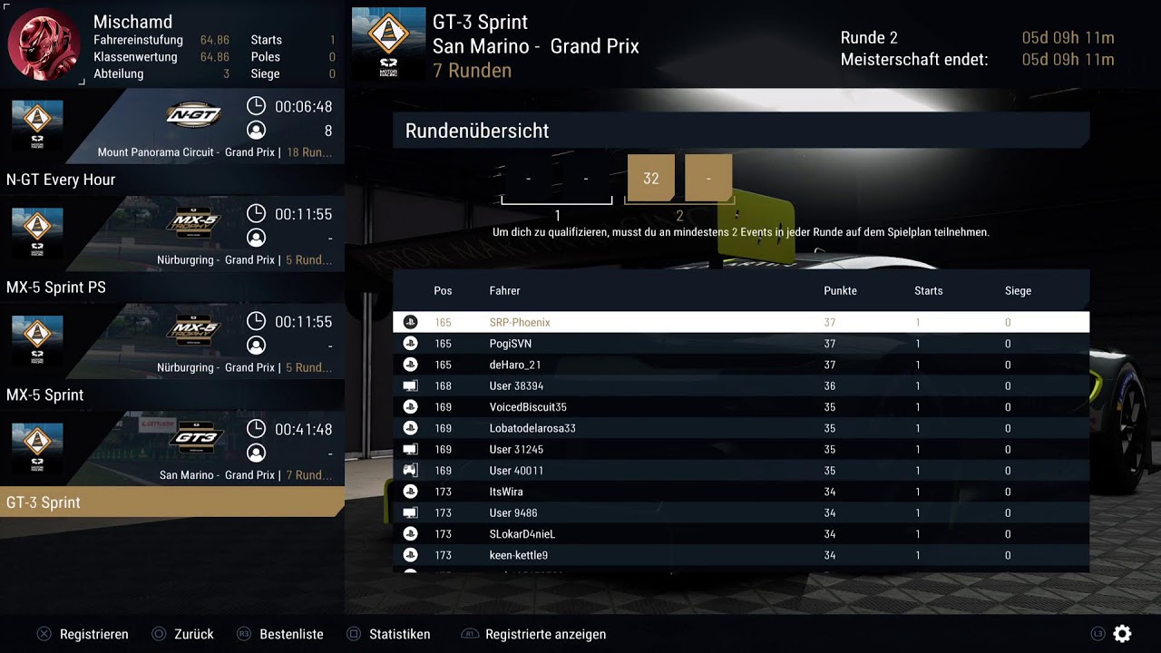 🔴 LIVE Simracing PS5 | Entspanntes Fahren & Community Chat