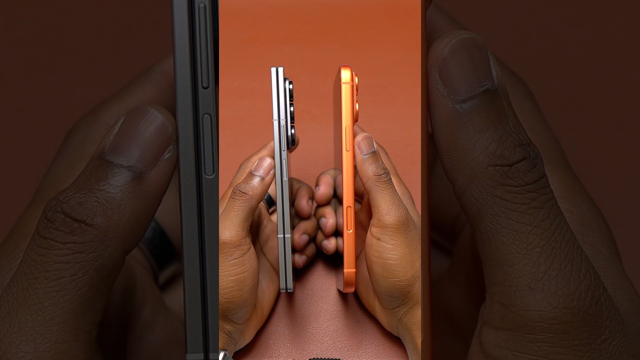 iPhone 17 Pro Max vs Galaxy Z Fold 7 Speed Test