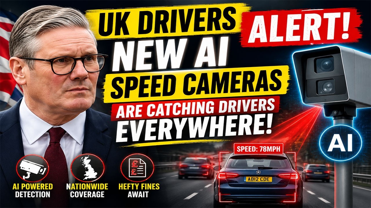UK Drivers ALERT New AI Speed Cameras Are Catching Drivers Everywhere!