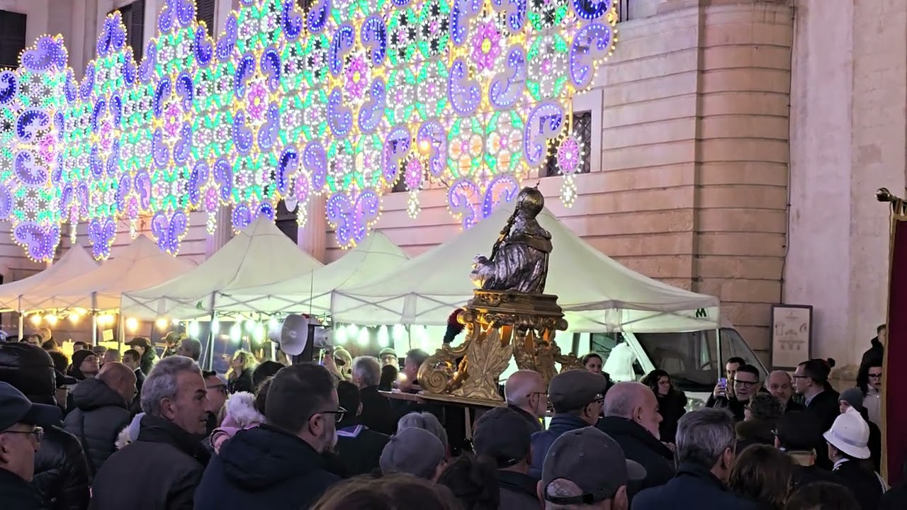 Nardò (Le.) uscita della processione di San Gregorio Armeno 19 febbraio 2026