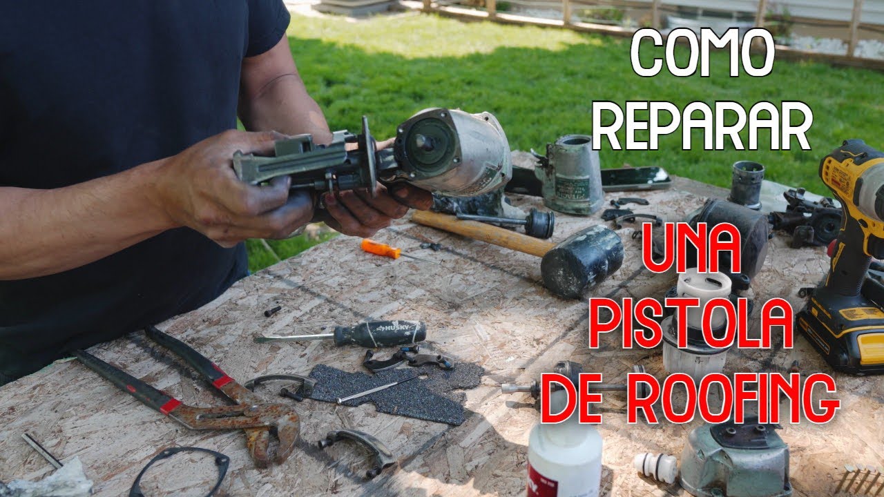 COMO REPARAR UNA PISTOLA DE ROOFING(METABO)