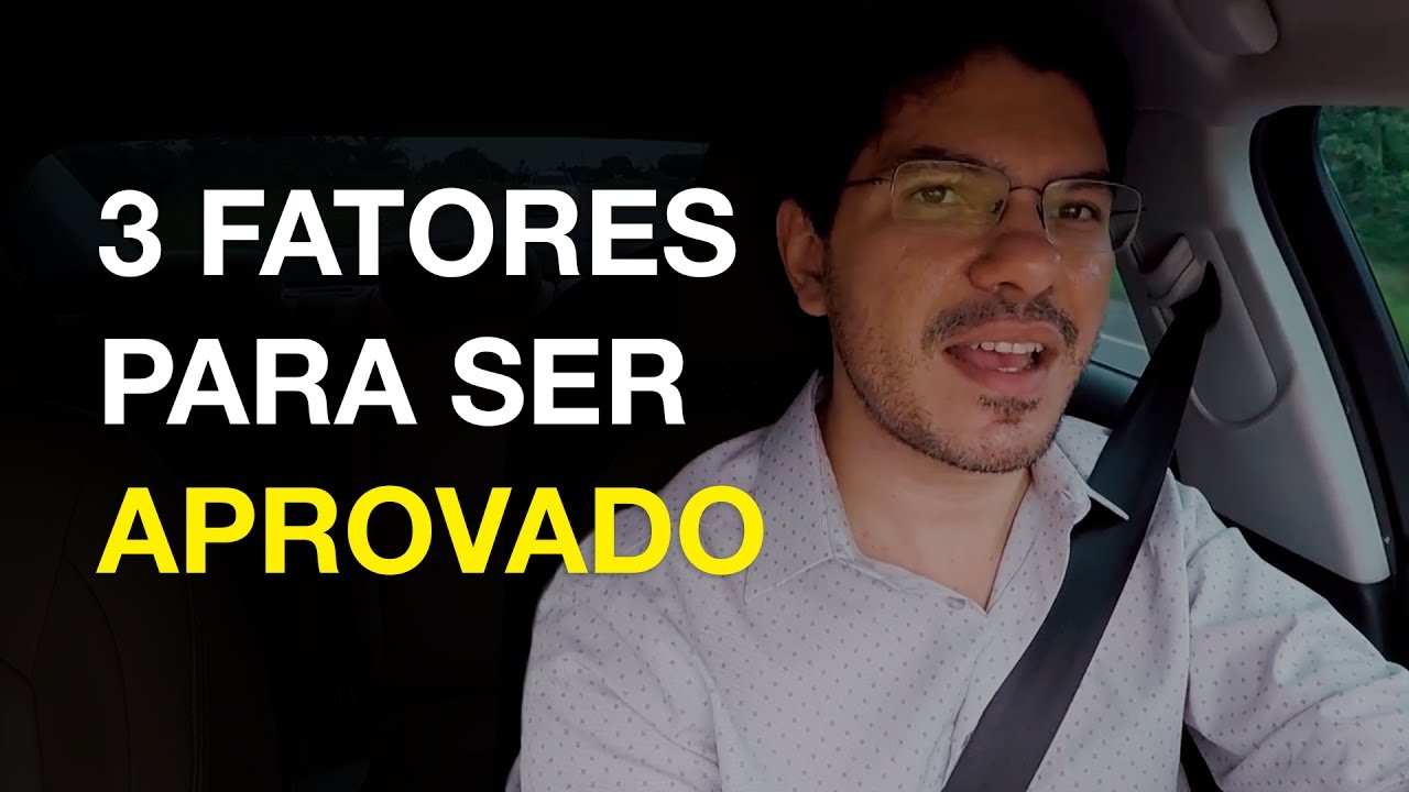 [Dica] 3 Fatores para ser Aprovado | Gerson Aragão I S06