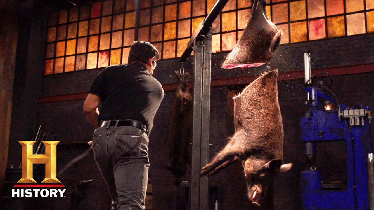 Forged in Fire: The Rhomphaia HACKS RIGHT THROUGH the Final Round (Season 5) | History