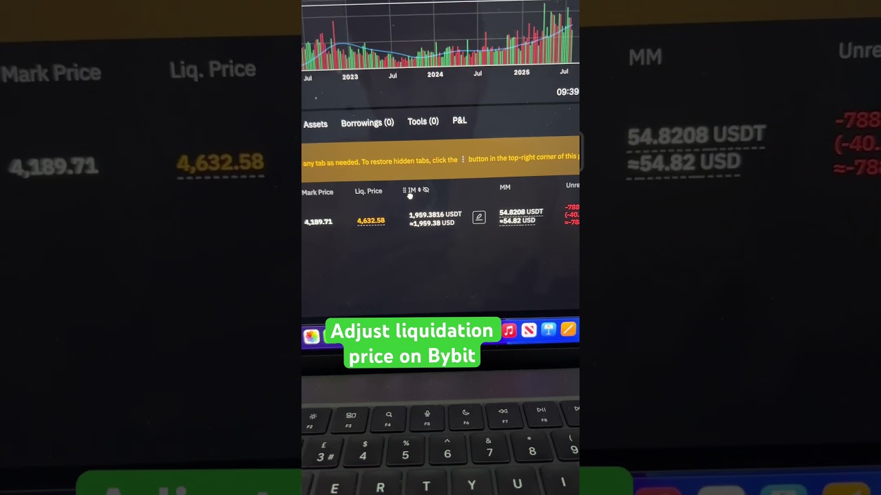 How to adjust liquidation price on Bybit? Futures trade!