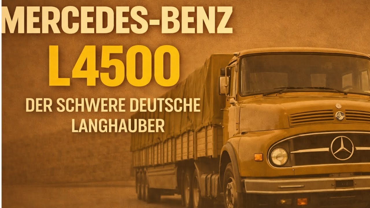 Mercedes-Benz L4500 Truck – German Military Giant