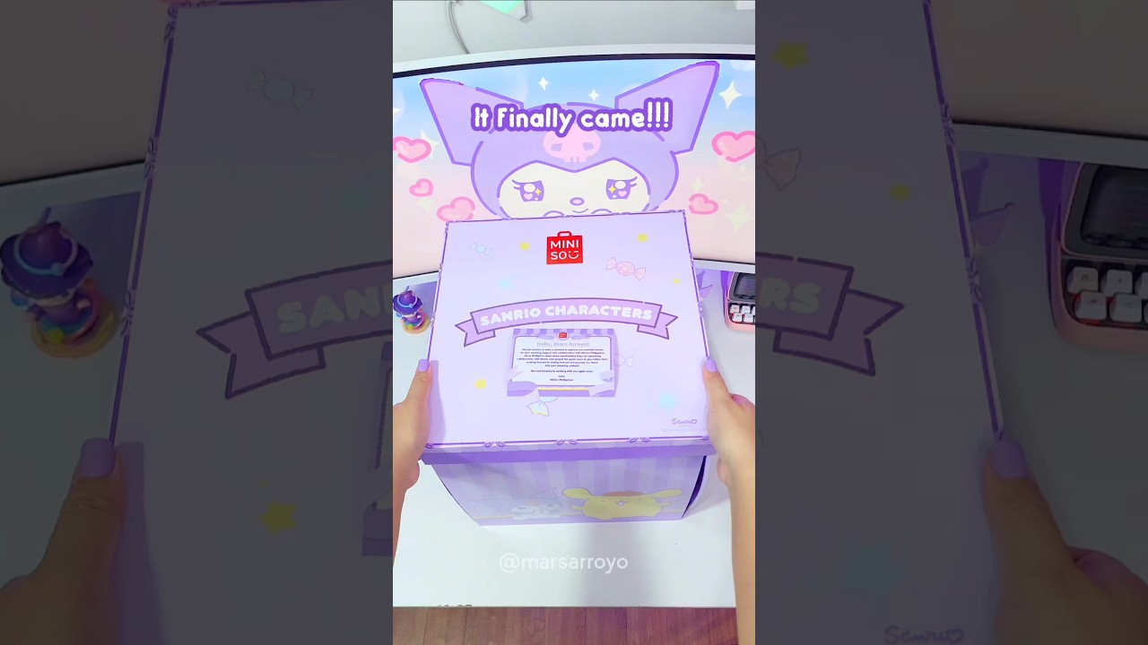 Sanrio Miniso Philippines?? It finally came! So much kuromi stuff! #minisophsanrio #sanrio #minisoph