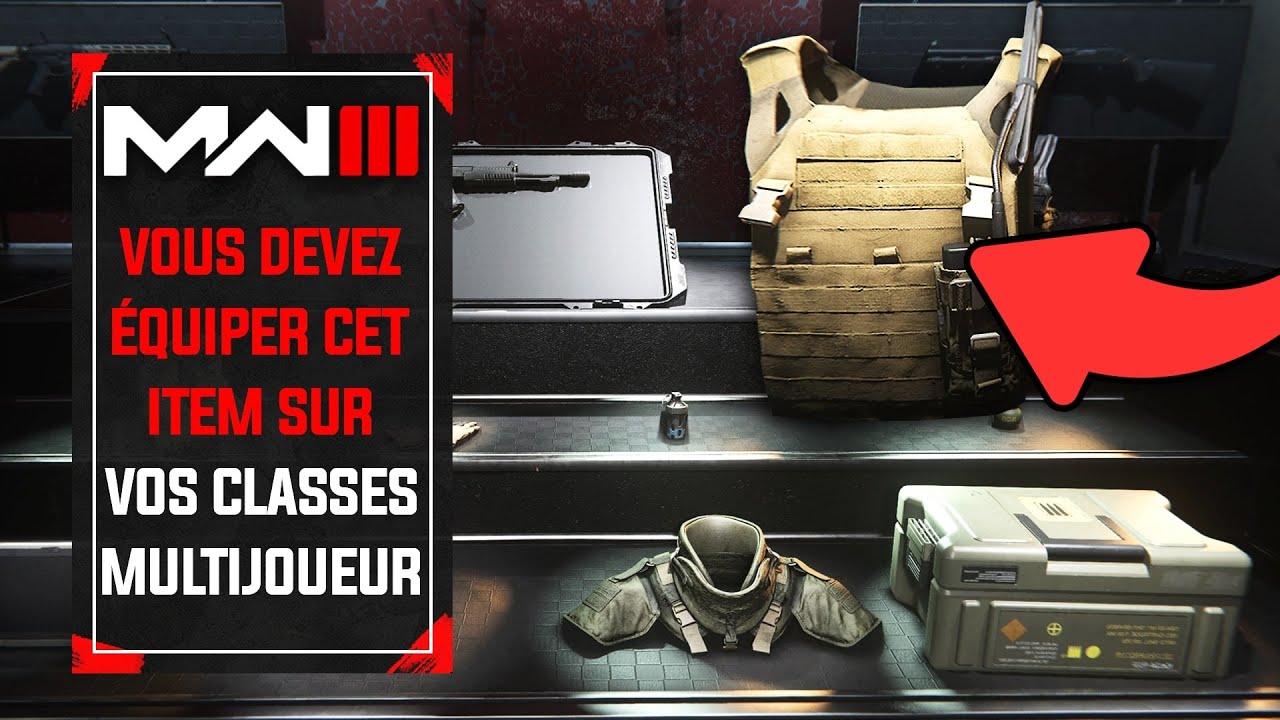 Le Meilleur Équipement de Modern Warfare 3! (Changez vos Classes)
