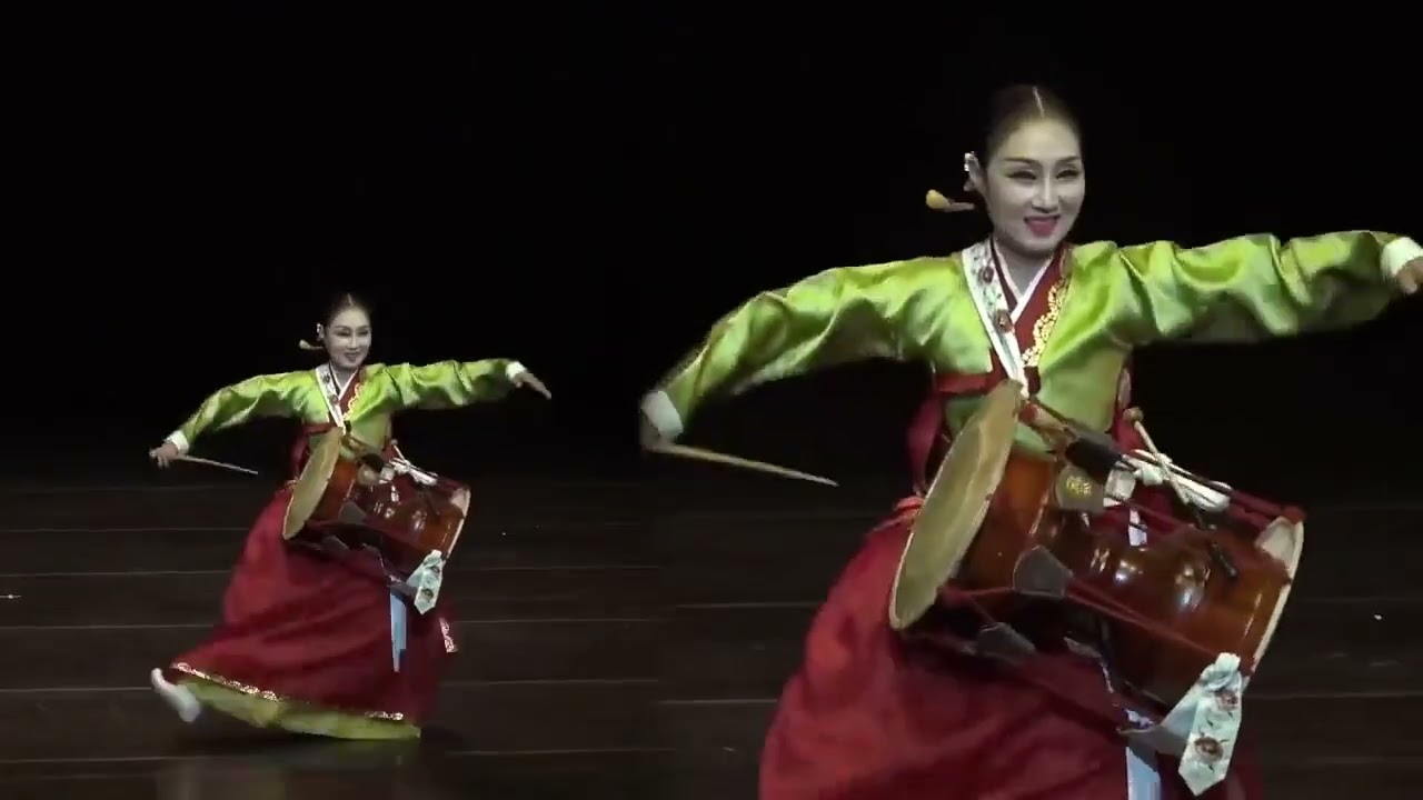 한국무용#dance/십이체장고춤/박은하/한혜경장고춤보존회/한국무용/예악당공연