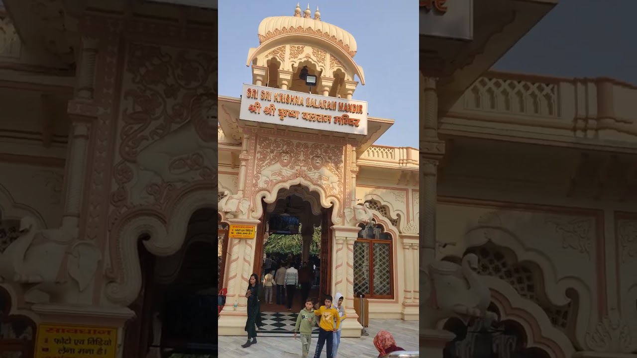 Iskcon temple VRINDAVAN mathura