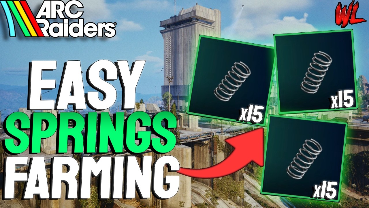 Arc Raiders: The BEST SPRINGS Farming Route in ARC Raiders
