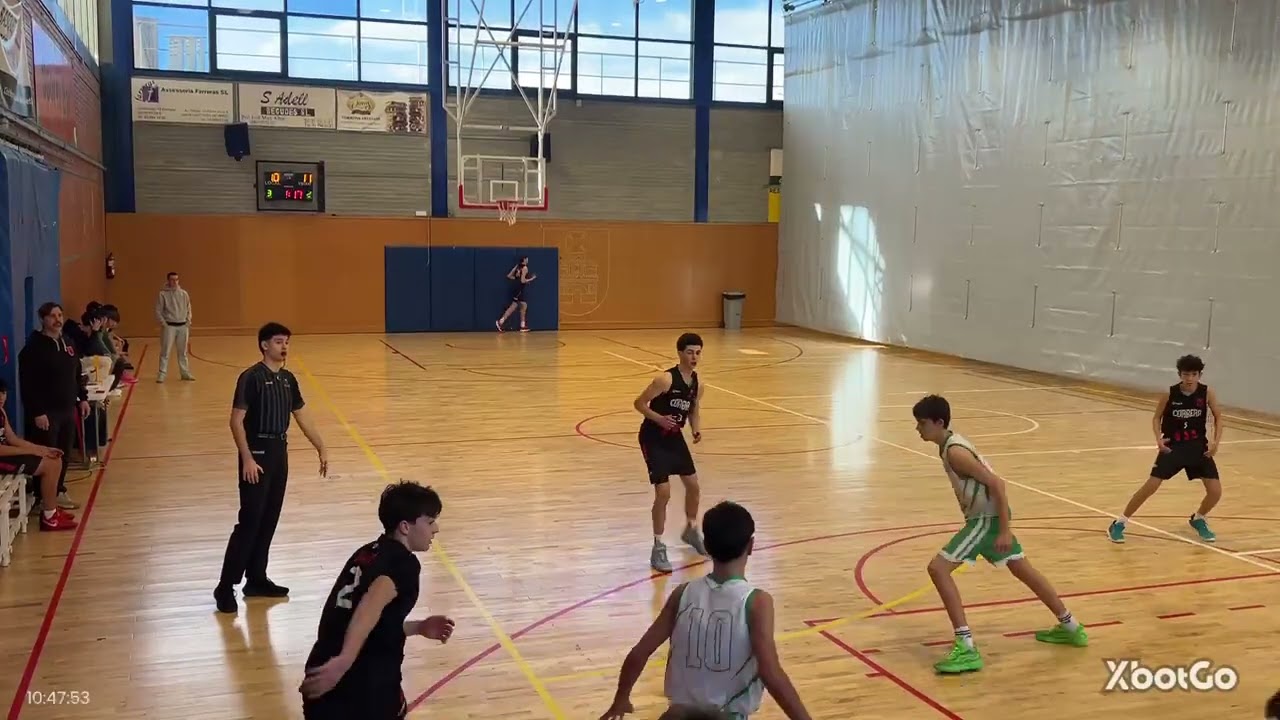 Round 3 vs CB Corbere Negre (1st Half W 80-55)