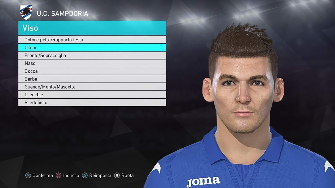 L. TORREIRA face tutorial PES 2018 By Manuelito