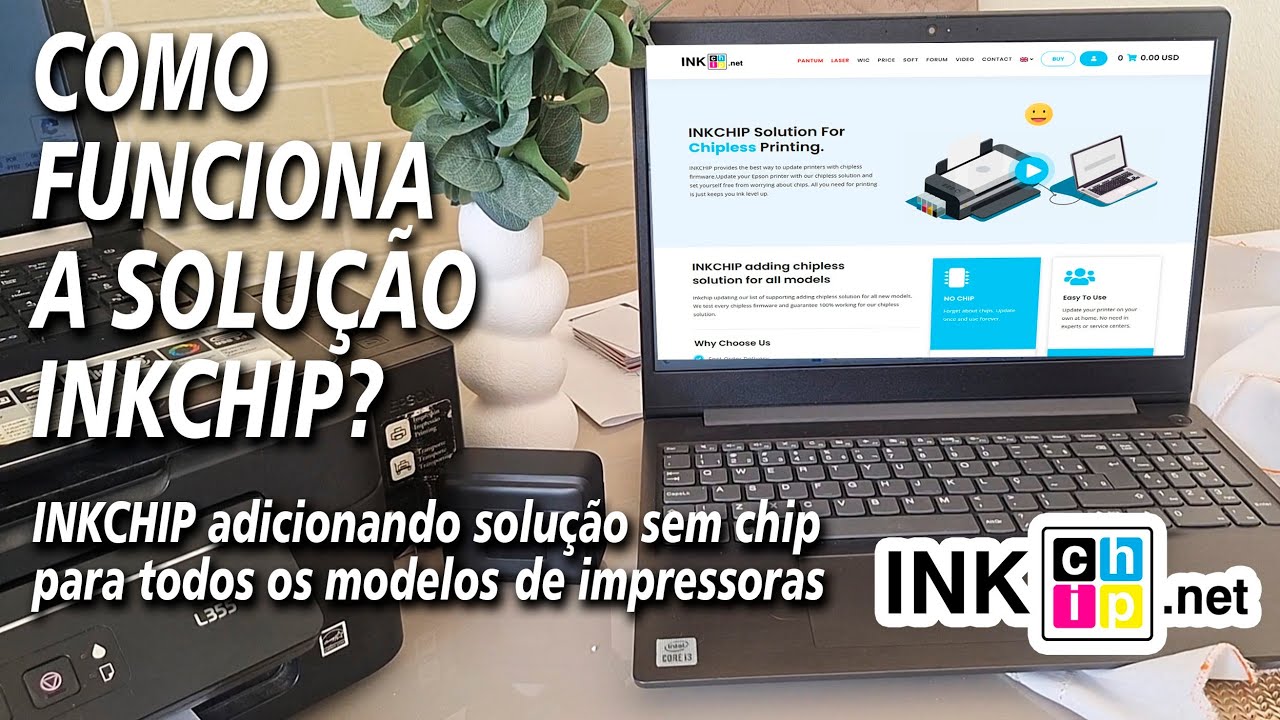 INK CHIP SOLUÇÃO  PARA Reset níveis de tinta e Contador de resíduos IMPRESSORA EPSON Ink Chip 