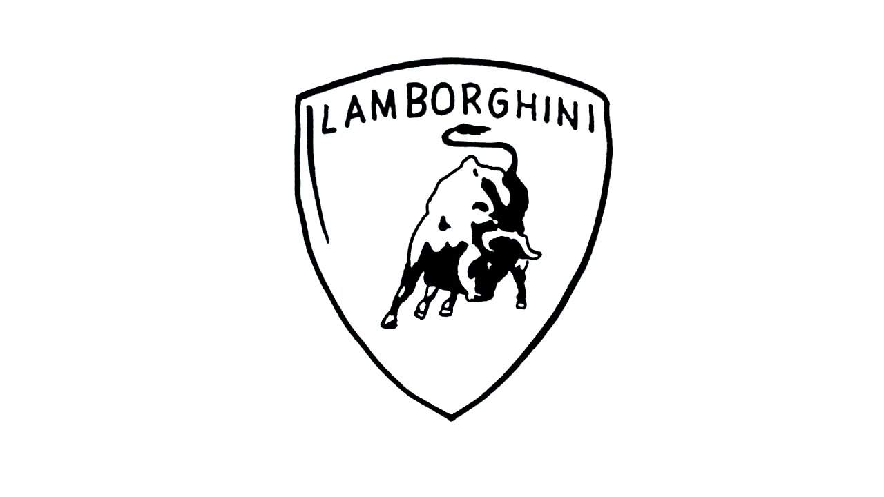 How to Draw the Lamborghini Logo