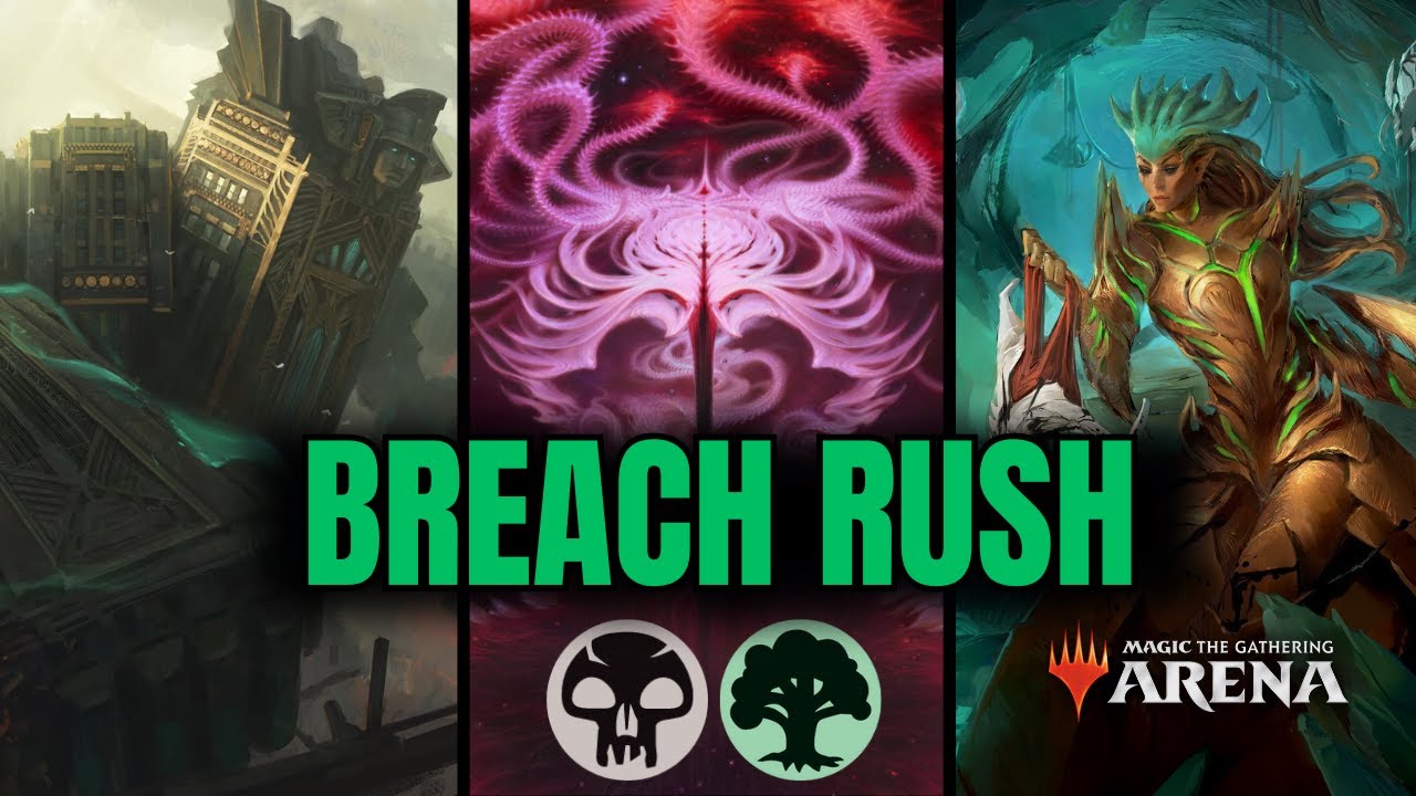 💀🌳 Fast Lane To Breach The Multiverse | MTG Arena Standard Ranked | Golgari Ramp Gameplay